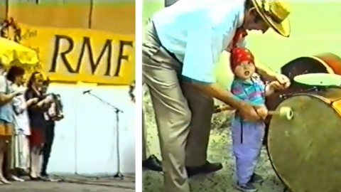 Wideo z archiwum: Festyn z RMF FM w Tomaszowie Lubelskim 1996 r.
