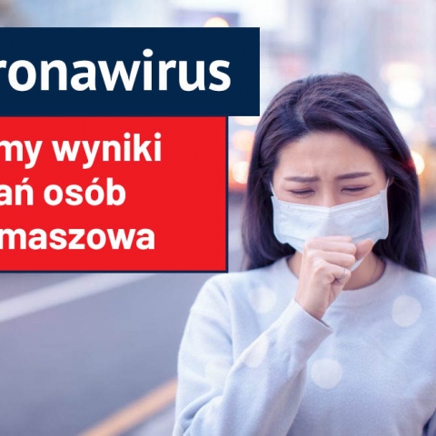 Koronawirus. Znamy już wyniki badań osób z tomaszowskiego szpitala