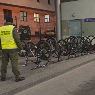 Funkcjonariusze Straży Granicznej odzyskali rowery skradzione w Niemczech